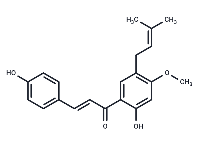4'-O-Methylbavachalcone Chemical Structure