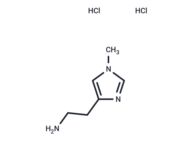 1-Methylhistamine dihydrochloride Chemical Structure