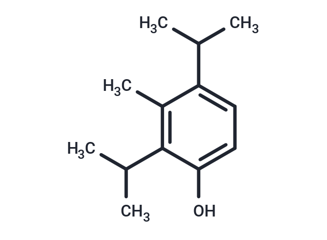 m-Cresol, 2,4-diisopropyl- Chemical Structure