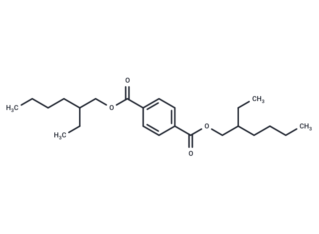 Bis(2-ethylhexyl) terephthalate Chemical Structure