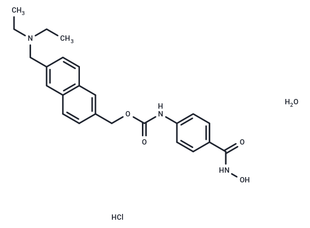 Givinostat hydrochloride monohydrate Chemical Structure