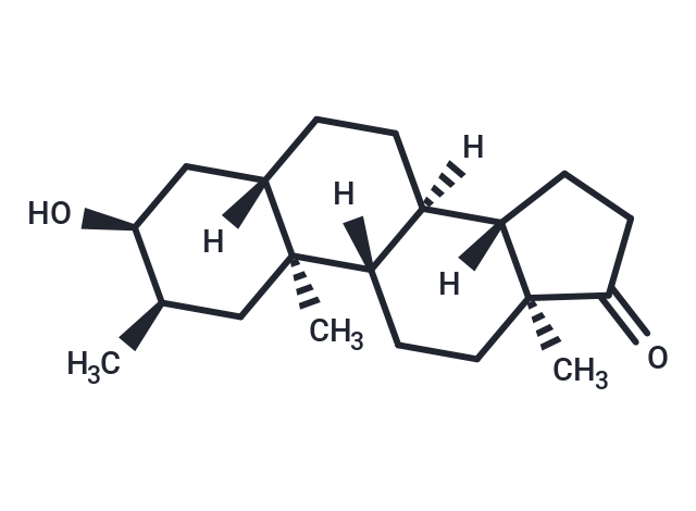 2α-Methyl androsterone Chemical Structure