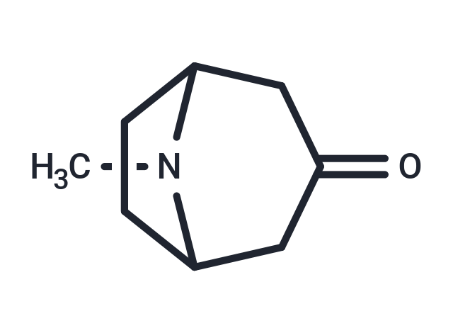 Tropinone Chemical Structure