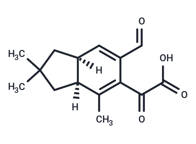 Clavicoronic acid Chemical Structure