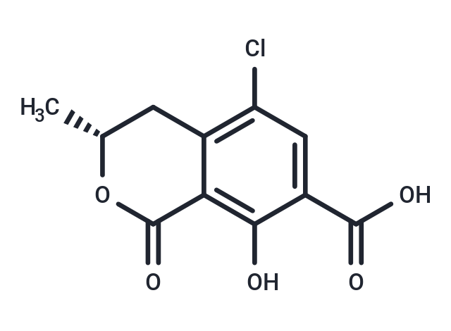 Ochratoxin α Chemical Structure