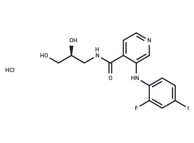 Pimasertib HCl Chemical Structure