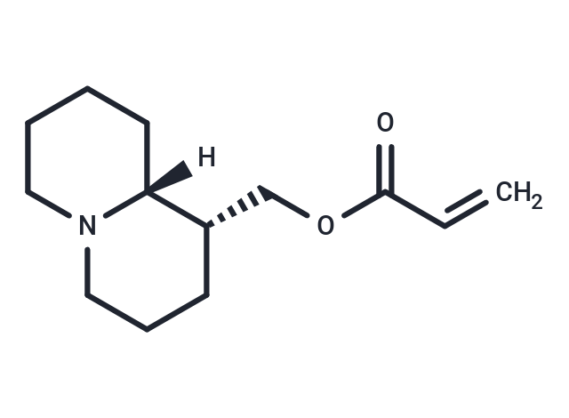 Lupinine, acrylate (ester) Chemical Structure