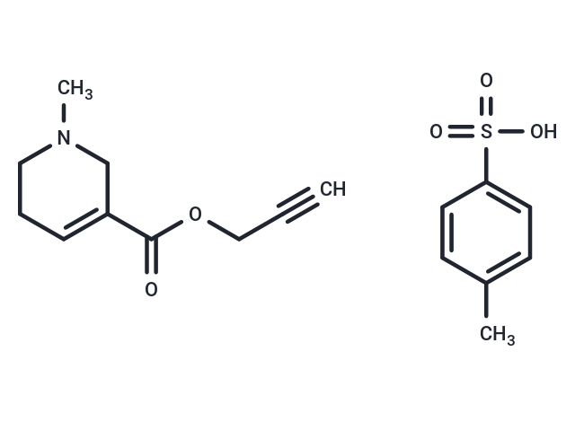 Arecaidine propargyl ester tosylate Chemical Structure