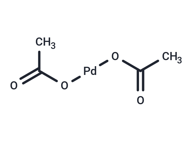 Palladium acetate Chemical Structure