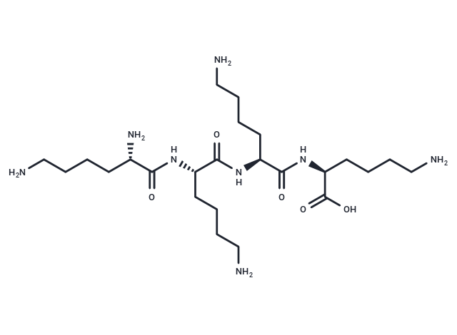 Tetralysine Chemical Structure