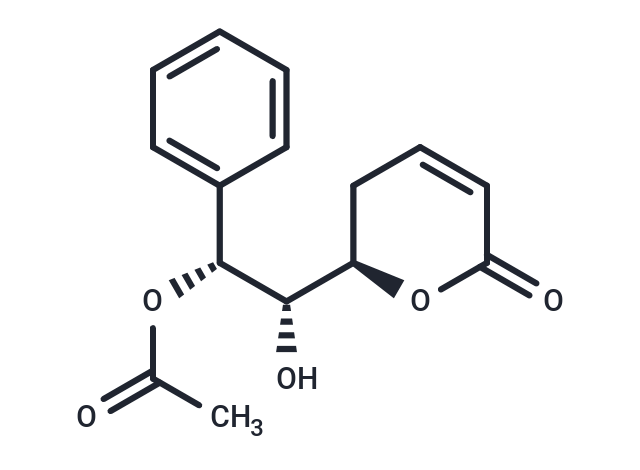 Goniodiol 8-acetate Chemical Structure