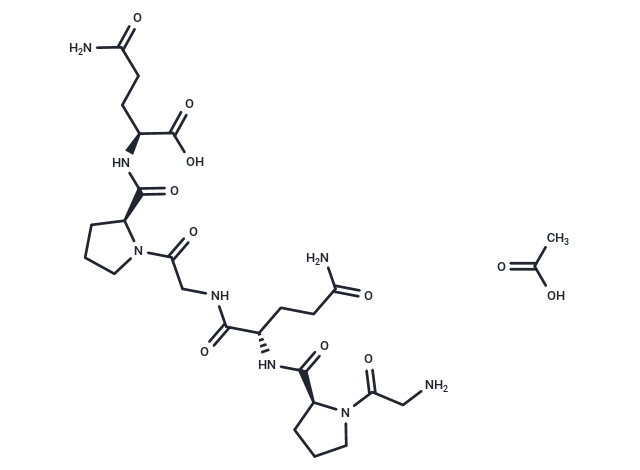 Hexapeptide-9 Acetate Chemical Structure