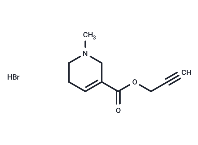 Arecaidine propargyl ester (hydrobromide) Chemical Structure
