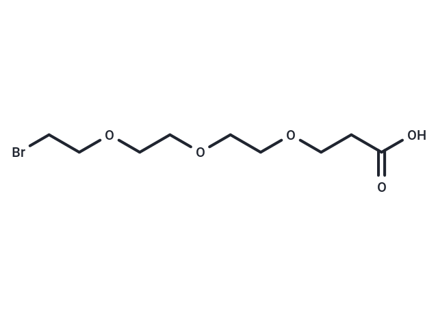 Bromo-PEG3-C2-acid Chemical Structure