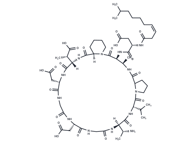 Aspartocin D Chemical Structure