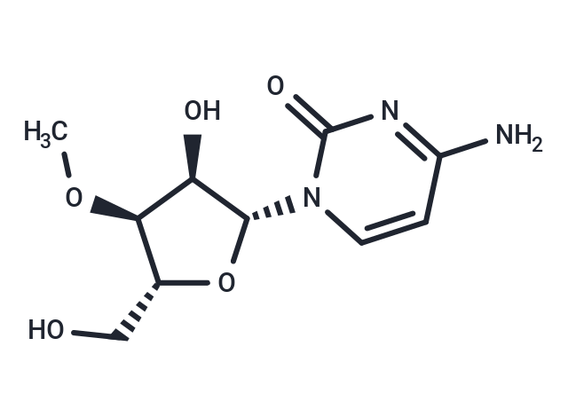 3’-O-Methylcytidine Chemical Structure