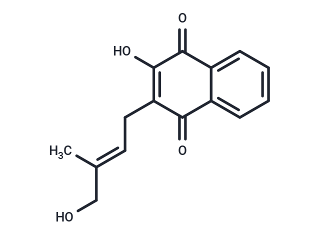 Lomatiol Chemical Structure