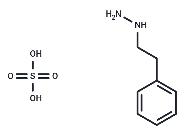 Phenelzine sulfate Chemical Structure