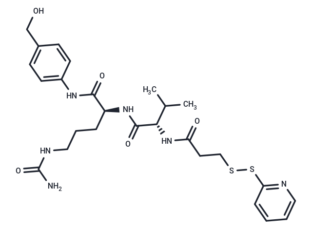 OPSS-Val-Cit-PAB-OH Chemical Structure