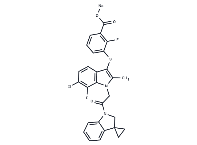 PAT-347 sodium Chemical Structure