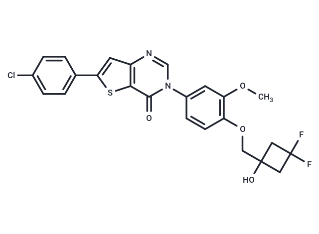 BMS-814580 Chemical Structure