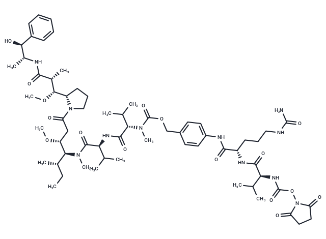 SuO-Val-Cit-PAB-MMAE Chemical Structure