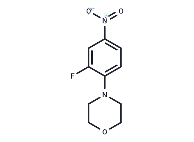 4-(2-Fluoro-4-nitrophenyl)morpholine Chemical Structure