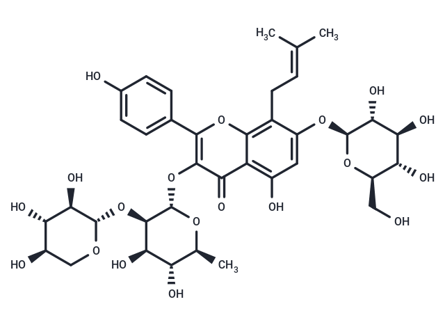 Epimedoside E Chemical Structure