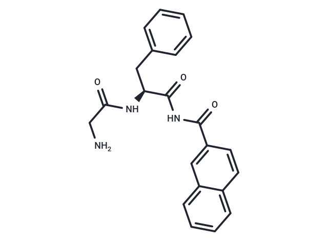 Gly-Phe β-naphthylamide Chemical Structure