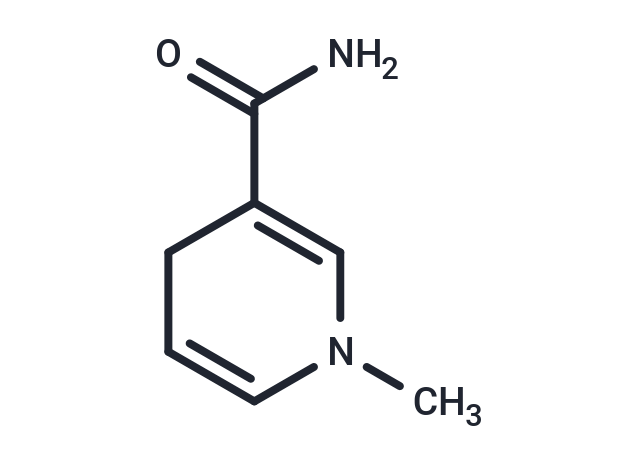 1-Methyl-1,4-dihydronicotinamide Chemical Structure