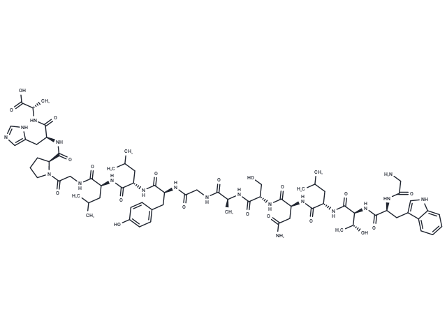 Galanin (1-15) (porcine, rat) Chemical Structure
