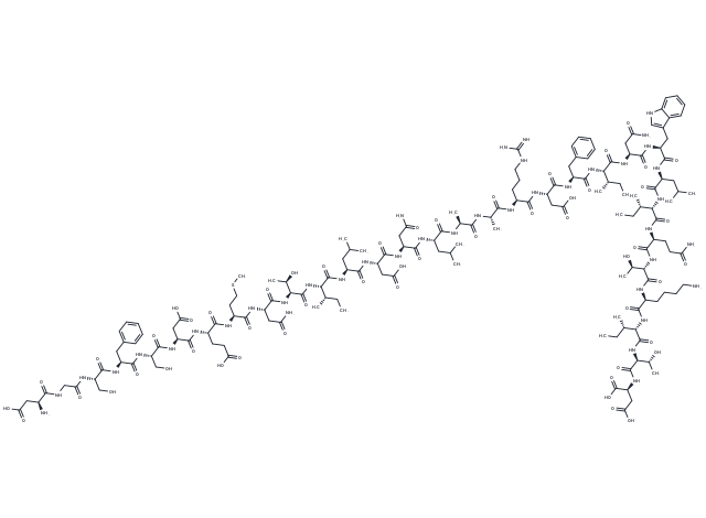 GLP-2(3-33) Chemical Structure