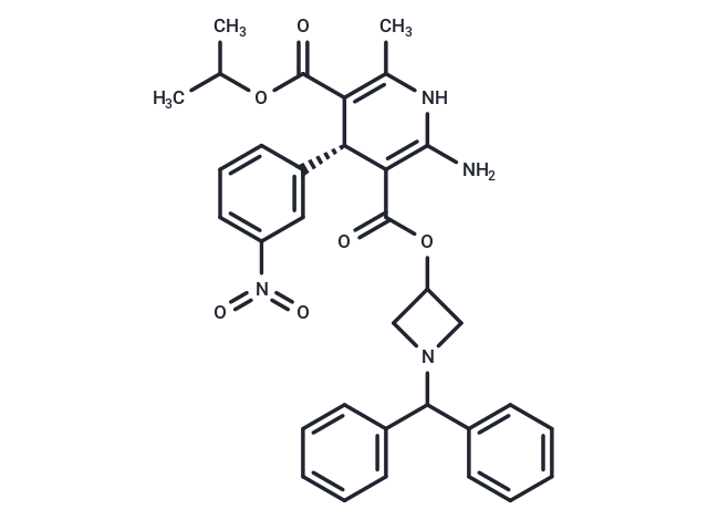 Azelnidipine, (R)- Chemical Structure