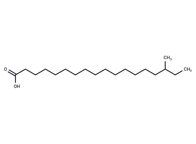 Methyl stearic acid Chemical Structure