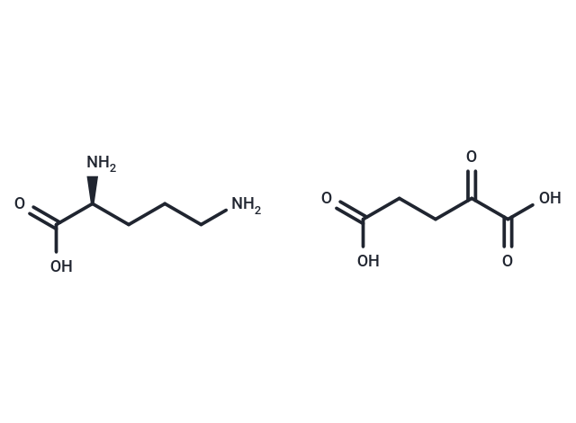 Ornithine-α-ketoglutarate Chemical Structure