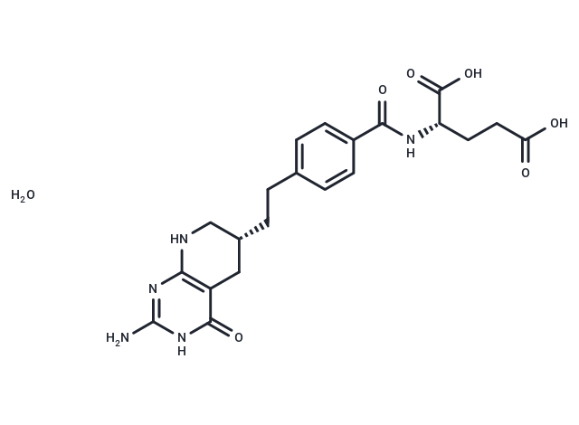 Lometrexol hydrate Chemical Structure
