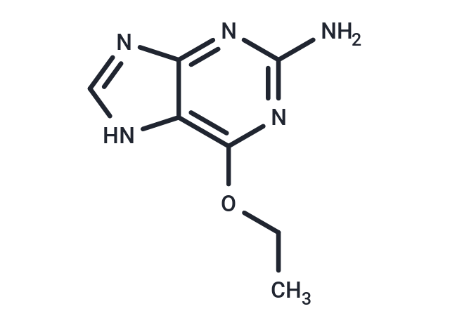 2-Amino-6-ethoxypurine Chemical Structure