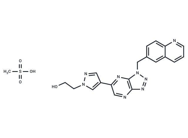 TargetMol Chemical Structure PF-04217903 methanesulfonate