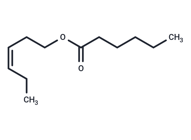 cis-3-Hexenyl hexanoate Chemical Structure