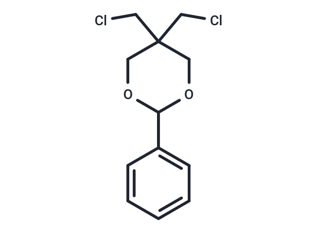 m-Dioxane, 5,5-bis(chloromethyl)-2-phenyl- Chemical Structure