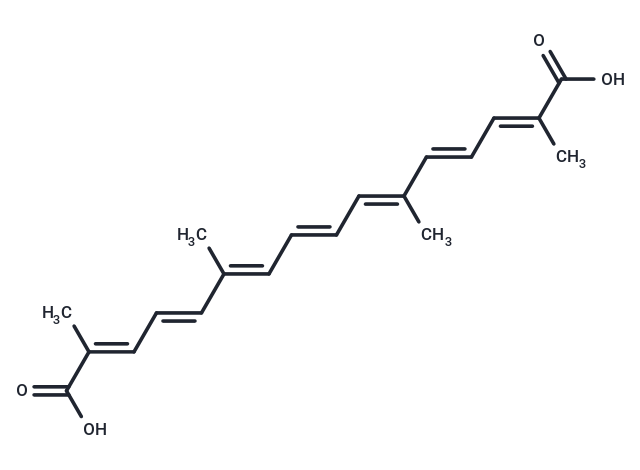 Transcrocetin Chemical Structure
