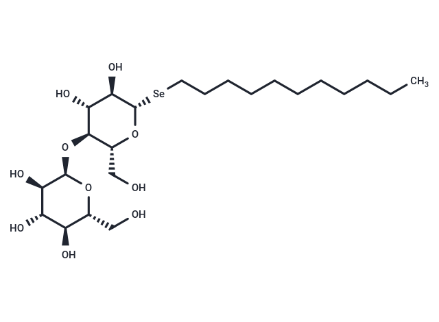 Undecyl-β-D-Selenomaltoside Chemical Structure