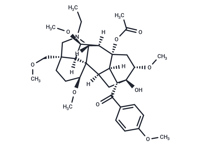 Bulleyaconitine A Chemical Structure