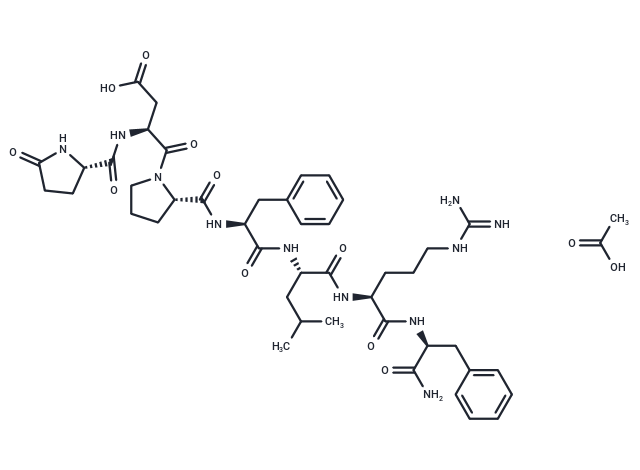 Phe-Met-Arg-Phe Like Peptide acetate Chemical Structure