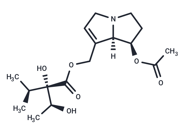 7-Acetyllycopsamine Chemical Structure