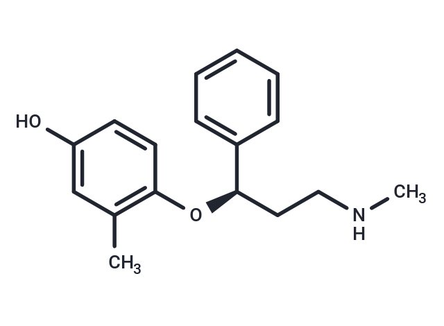 4-Hydroxyatomoxetine Chemical Structure