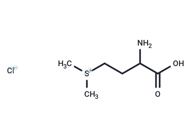 DL-Methionine Methylsulfonium Chloride Chemical Structure
