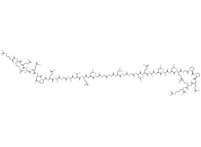 Proinsulin C-Peptide (31-63), porcine Chemical Structure
