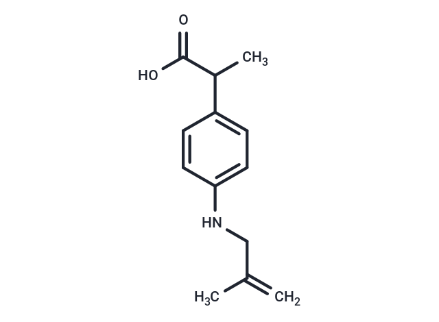 Alminoprofen Chemical Structure