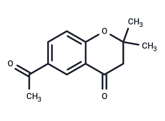 TargetMol Chemical Structure 6-Acetyl-2,2-dimethylchroman-4-one